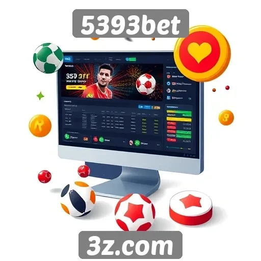 Navegação e usabilidade do site 5393bet